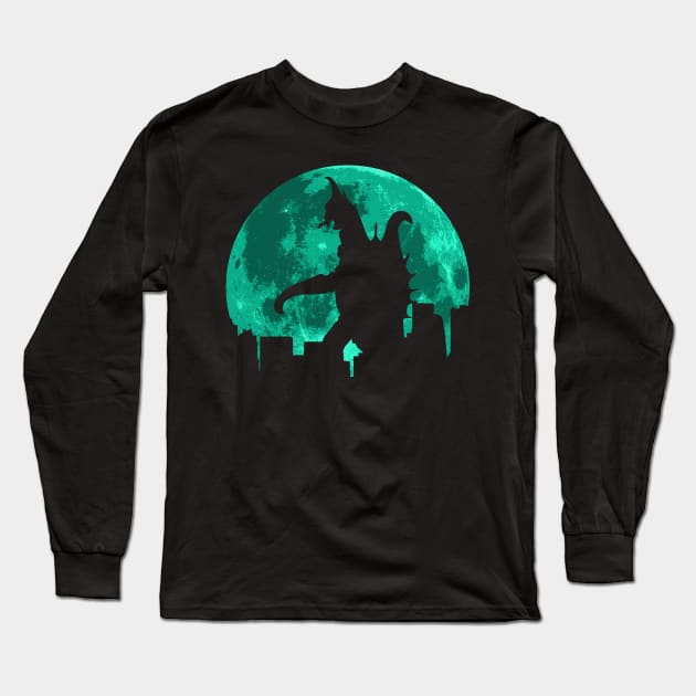 Giant Monster. Long Sleeve T-Shirt by nickbeta